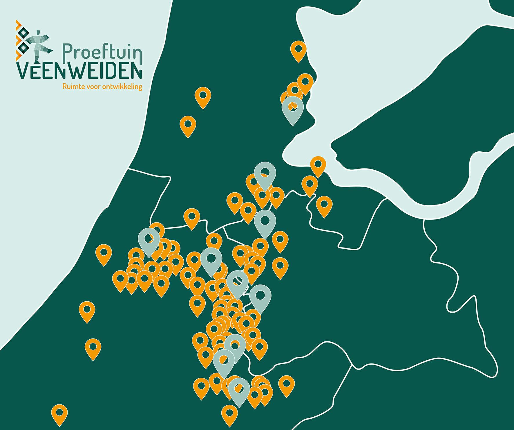 ProeftuinVeenweiden-Kaart-Deelnemers